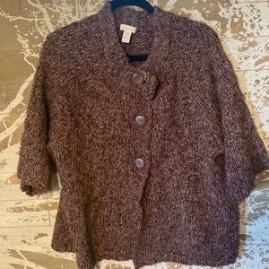 CHICOS BEAUTIFUL SWEATER LIKE NEW ALWAYS STAYS SHAPED